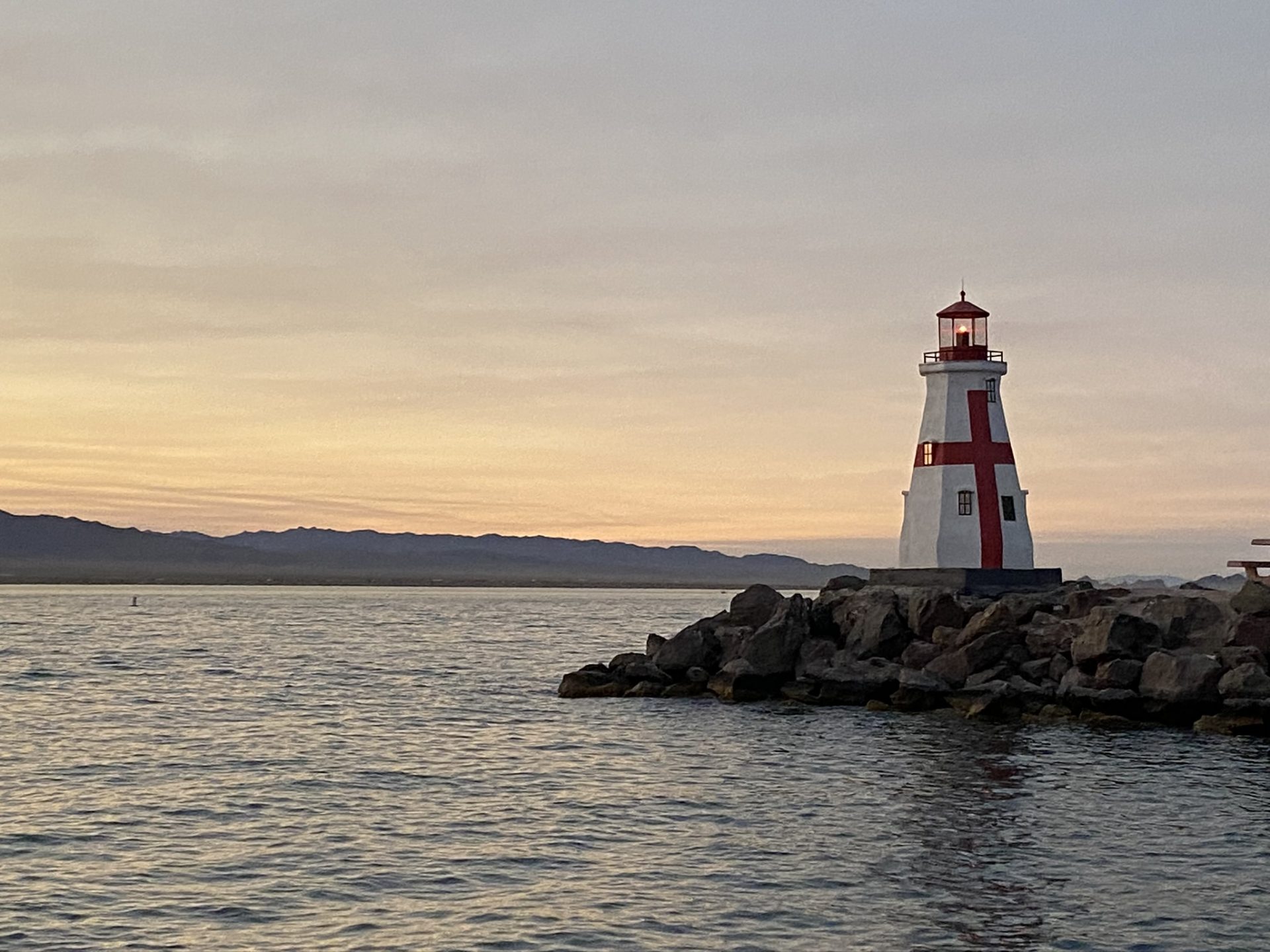 lighthouse on Lake Havasu