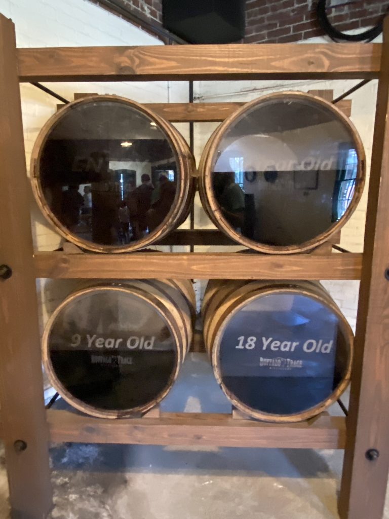 bourbon aging