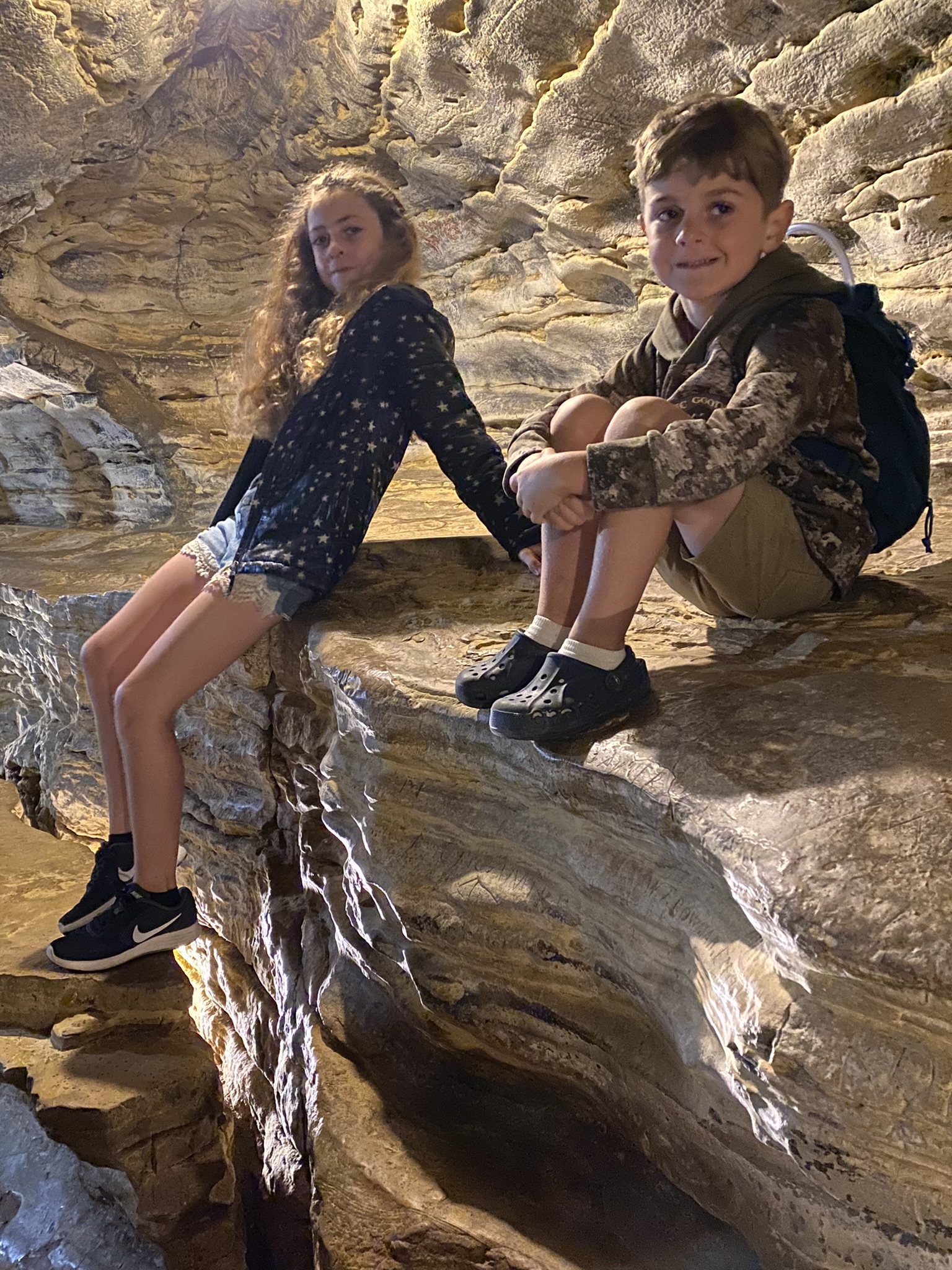 Parlor of Mark Twain Cave