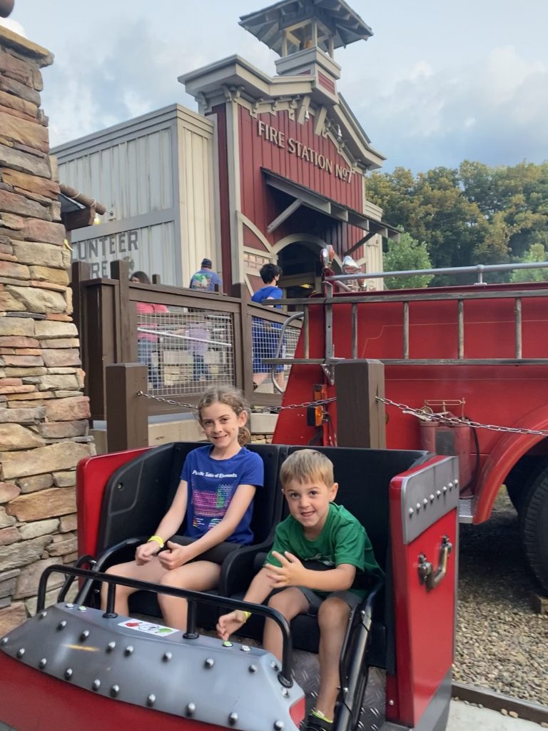 firechaser at Dollywood