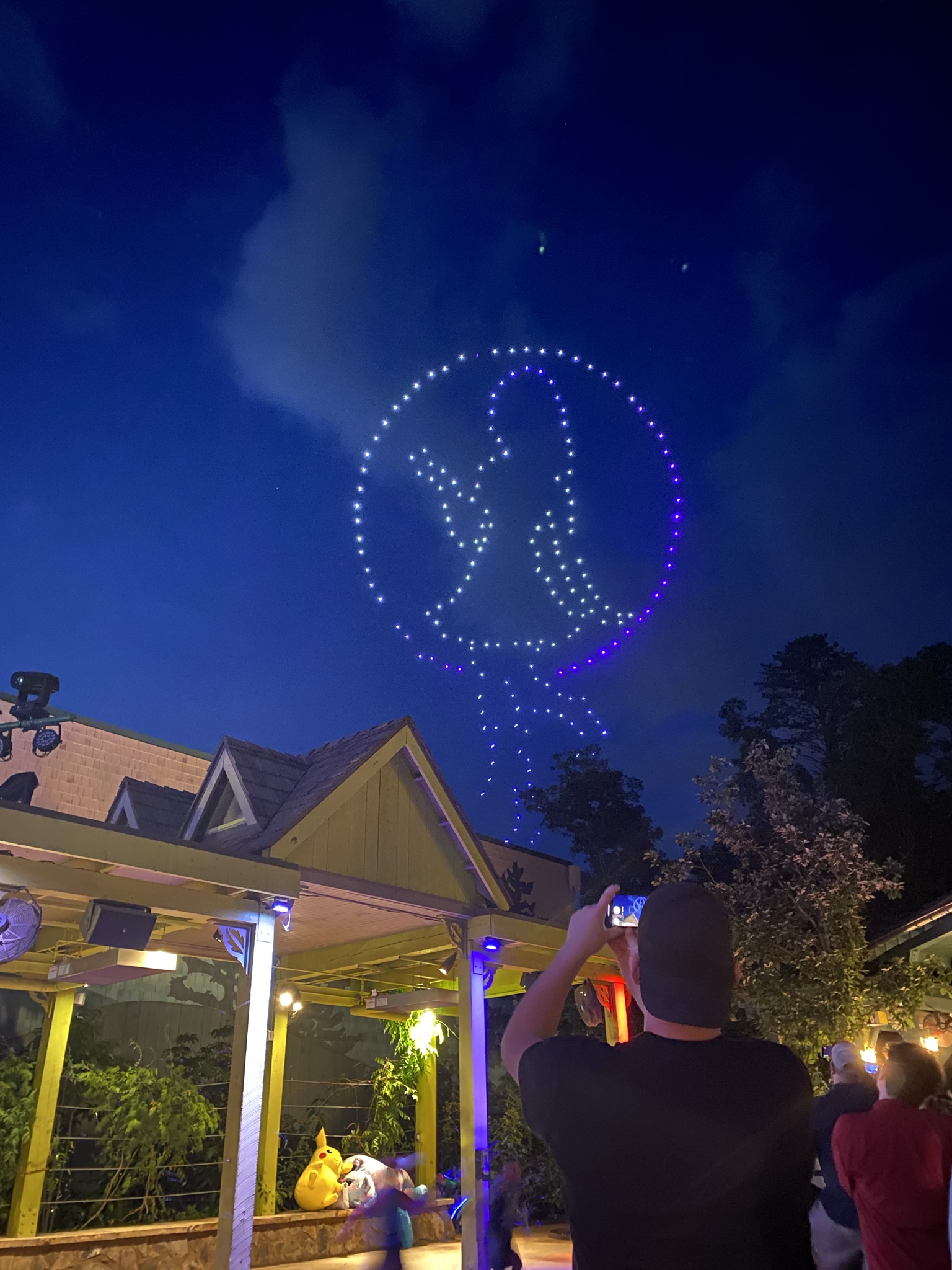 dollywood drone show
