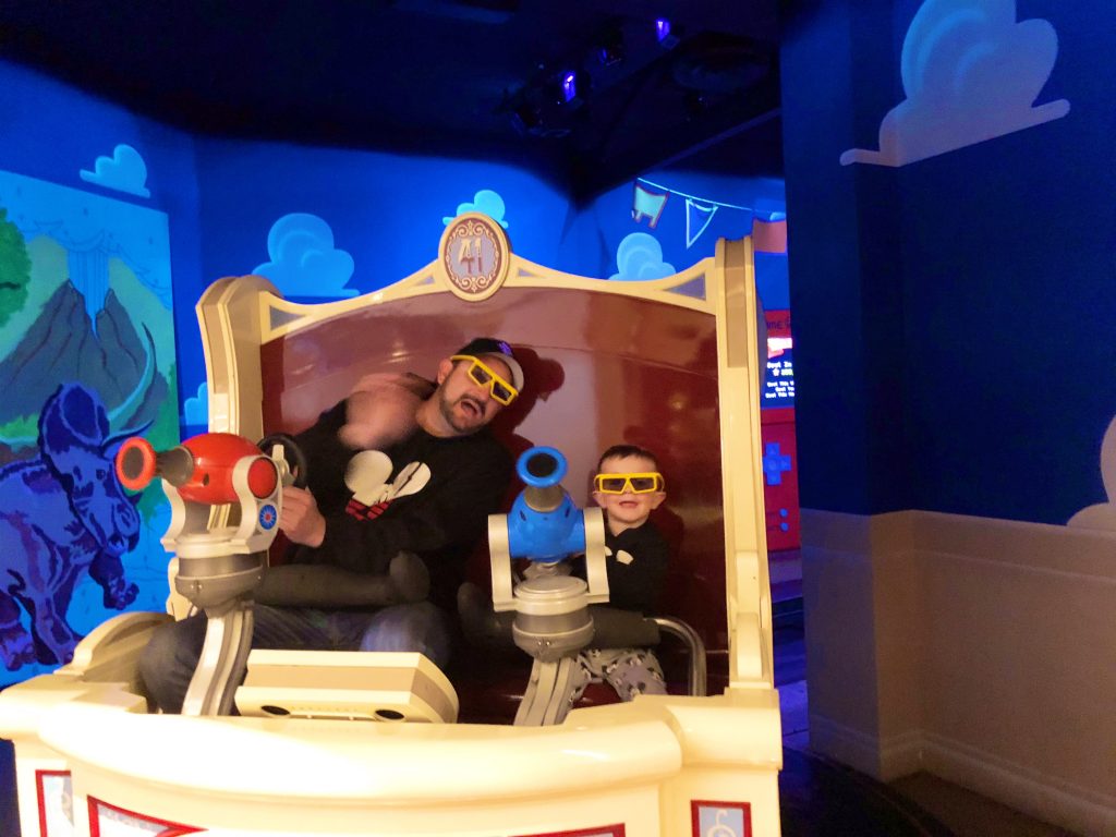 Toy Story ride Disneyland