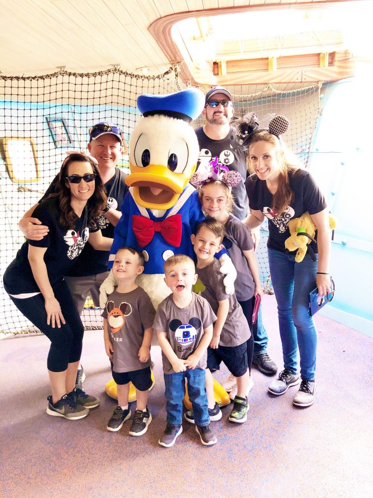 family photo with Donald