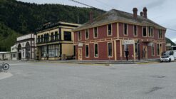 Original Railroad Depot in Skagway now serves as NPS Vistiro Center